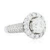 Image 4 : 14KT White Gold 4.62ctw Diamond Ring