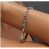 Image 6 : 14KT White Gold 2.81ctw Diamond Tennis Bracelet