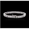 Image 4 : 14KT White Gold 2.82ctw Diamond Bracelet