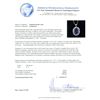 Image 6 : 14KT White Gold 3.17ct Tanzanite and Diamond Pendant With Chain
