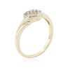 Image 7 : 10KT Yellow Gold 0.10ctw Diamond Ring