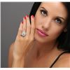 Image 5 : 14KT White Gold EGL Certified 3.65ctw Diamond Ring