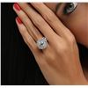Image 6 : 14KT White Gold EGL Certified 3.65ctw Diamond Ring