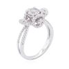 Image 6 : 18KT White Gold 1.56ctw Diamond Ring