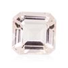 Image 1 : 5.53ctw. Natural Square Princess Cut Morganite
