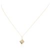 Image 3 : 14KT Yellow Gold 0.02ct Diamond Pendant With Chain