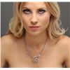 Image 5 : 14KT White Gold 1.06ctw Diamond Necklace