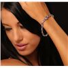 Image 1 : 14KT White Gold 13.28ctw Tanzanite and Diamond Bracelet