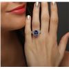 Image 5 : 14KT Two-Tone Gold 3.41ct Tanzanite and Diamond Ring