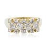 Image 3 : 14KT Yellow Gold 0.97ctw Diamond Ring
