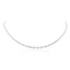 Image 3 : 18KT White Gold 7.61ctw Diamond Necklace