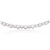 Image 4 : 18KT White Gold 7.61ctw Diamond Necklace
