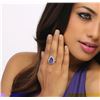 Image 3 : 14KT White Gold 5.35ct Tanzanite and Diamond Ring
