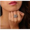 Image 5 : 14KT White Gold 1.40ctw Diamond Ring