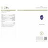 Image 10 : 14KT White Gold GIA Certified 17.92ct Tanzanite and Diamond Pendant With Chain