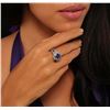 Image 5 : 14KT White Gold 2.64ct Tanzanite and Diamond Ring