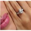 Image 1 : 14KT White Gold GIA Certified 1.53ctw Diamond Ring