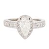 Image 3 : 14KT White Gold GIA Certified 1.53ctw Diamond Ring