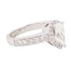 Image 4 : 14KT White Gold GIA Certified 1.53ctw Diamond Ring