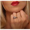 Image 5 : 10KT White Gold 0.20ctw Diamond Ring