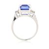 Image 6 : 14KT White Gold 6.08ct Tanzanite and Diamond Ring
