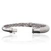 Image 7 : 14KT White Gold 3.44ctw Diamond Bangle Bracelet