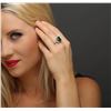 Image 5 : 14KT Two-Tone Gold 3.76ct Emerald and Diamond Ring