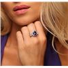 Image 1 : 14KT Two-Tone Gold 4.24ct Tanzanite and Diamond Ring
