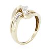 Image 7 : 10KT Yellow Gold 0.15ctw Diamond Ring