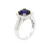 Image 5 : 14KT White Gold 3.00ct Tanzanite and Diamond Ring