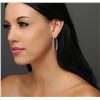 Image 5 : 14KT White Gold 2.34ctw Diamond Hoop Earrings