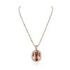 Image 4 : 14KT Rose Gold 29.85ct Morganite and Diamond Pendant With Chain