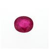 Image 1 : 11.37ct. One Oval Cut Natural Ruby