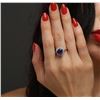 Image 6 : 14KT White Gold 4.08ct Tanzanite and Diamond Ring
