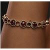 Image 6 : 14KT Yellow Gold 6.24ctw Ruby and Diamond Bracelet