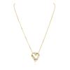 Image 3 : 14KT Yellow Gold 0.92ctw Diamond Pendant With Chain