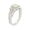 Image 6 : 18KT White Gold 1.44ctw Diamond Ring