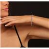 Image 1 : 14KT White Gold 5.45ctw Diamond Bracelet