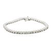 Image 3 : 14KT White Gold 5.45ctw Diamond Bracelet