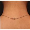 Image 5 : 14KT Two-Tone Gold 4.32ct Tanzanite and Diamond Pendant With Chain