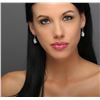 Image 5 : 14KT White Gold 0.29ctw Diamond Earrings