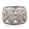 Image 3 : 18KT White Gold 1.48ctw Diamond Ring