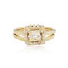 Image 3 : 14KT Yellow Gold 0.91ct Diamond Wedding Set