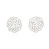 Image 3 : 14KT White Gold 4.43ctw Diamond Earrings