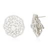 Image 4 : 14KT White Gold 4.43ctw Diamond Earrings