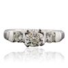 Image 1 : Platinum 1.20ctw Diamond Ring