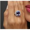Image 6 : 14KT Two-Tone 2.01ct Tanzanite and Diamond Ring