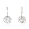 Image 3 : 14KT White Gold 2.48ctw Diamond Earrings