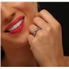 Image 5 : Platinum 0.94ctw Diamond Ring Wedding Set