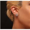 Image 2 : 14KT White Gold 2.34ctw Diamond Earrings